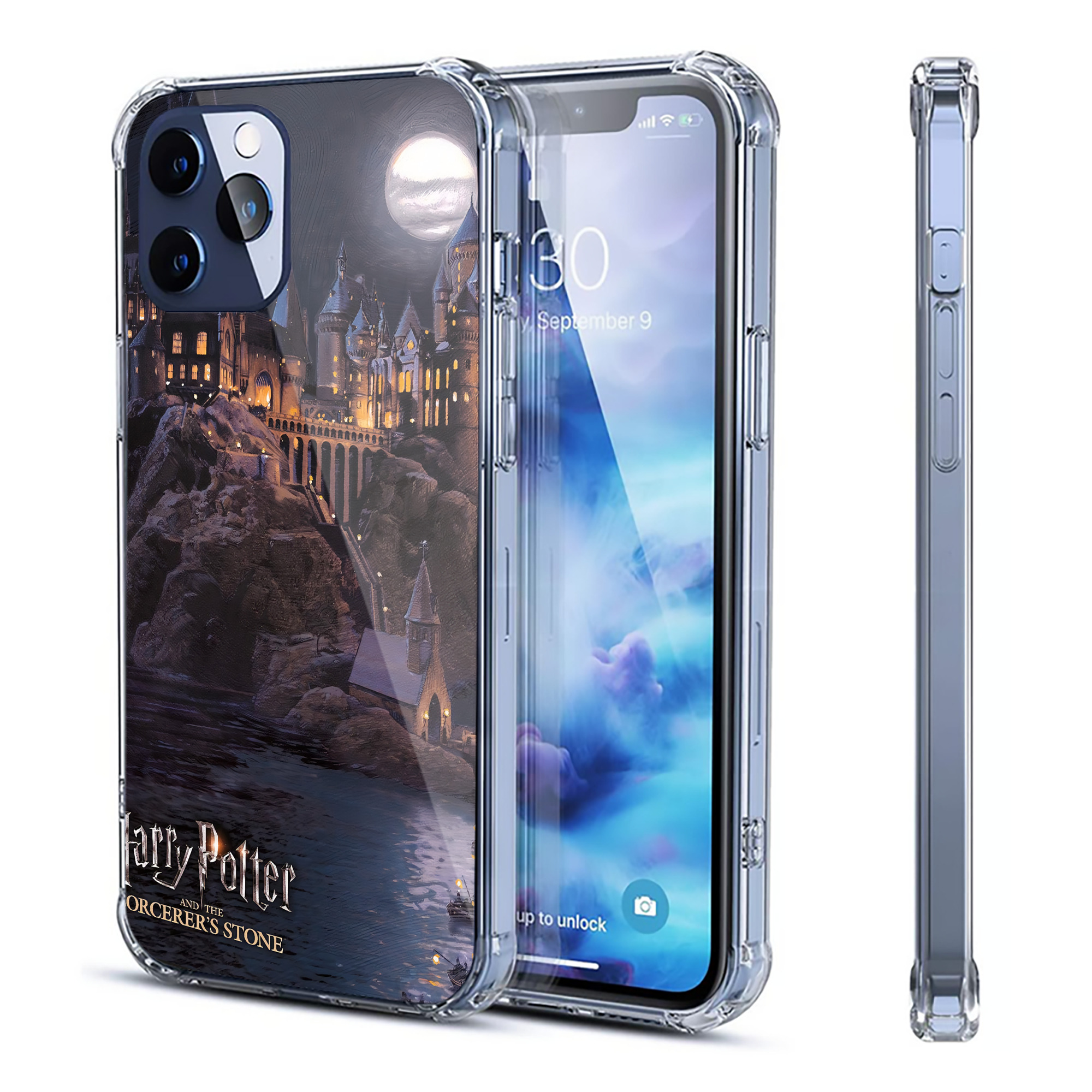 （画像用） Harry Potter ハリー・ポッターシリーズ 【iPhone 12シリーズ対応】透明スマホケース（クリアソフトケース）